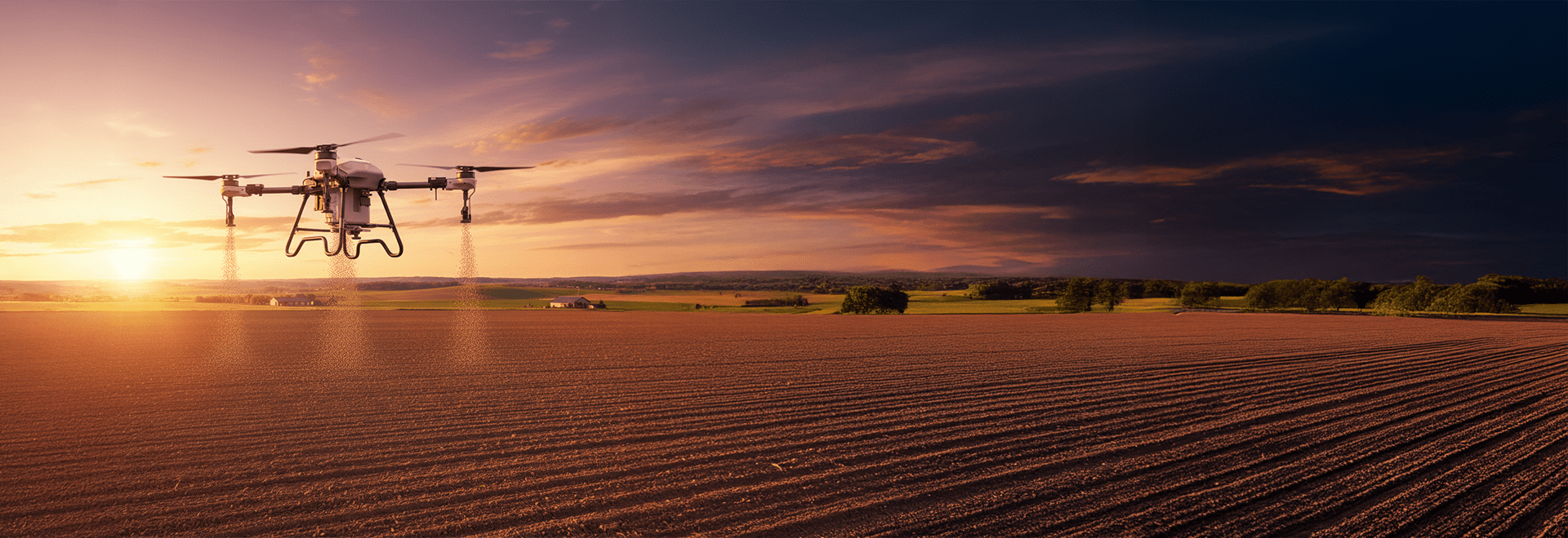 Drone ile havadan ekim