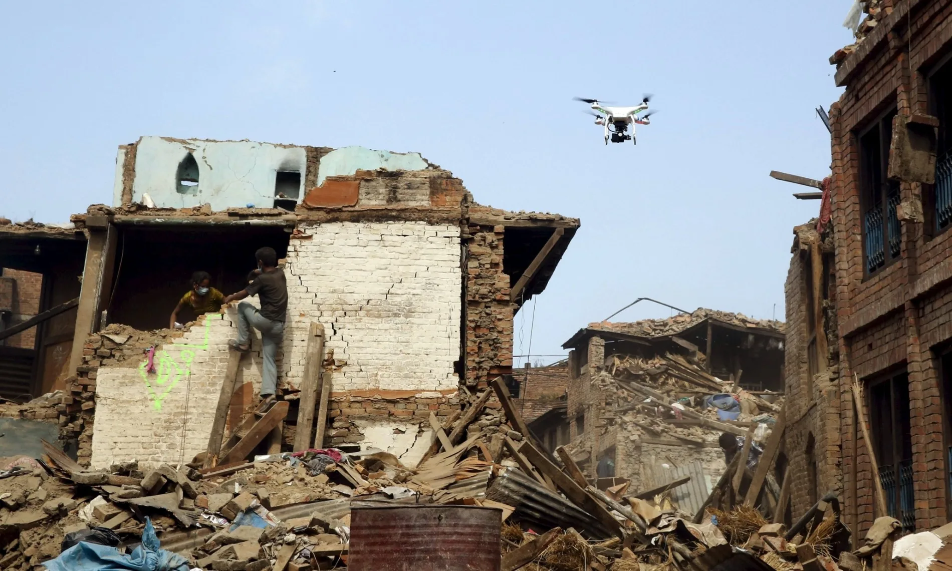 afetlerde drone kullanımı
