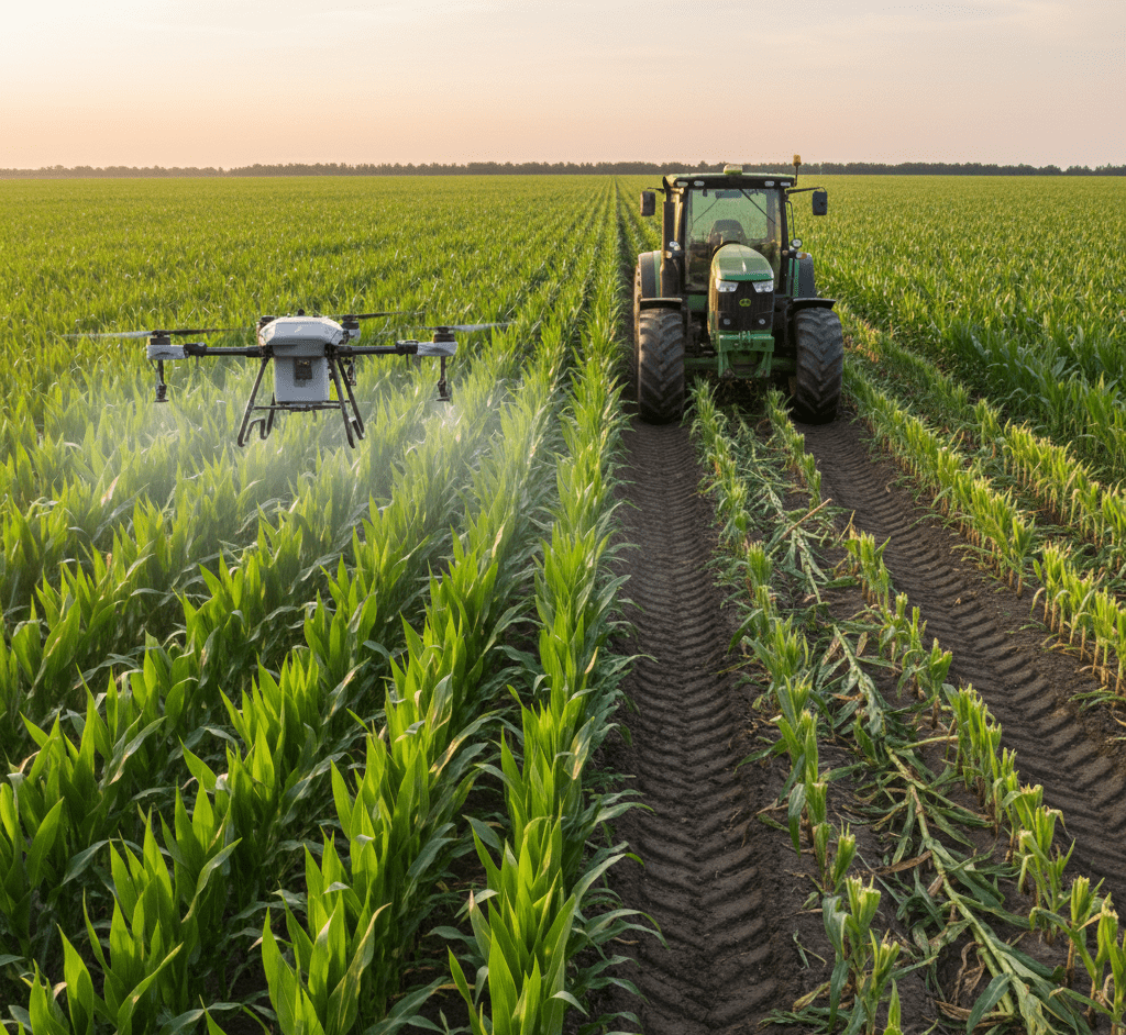 Tarım Drone mu, Traktörle İlaçlama mı?