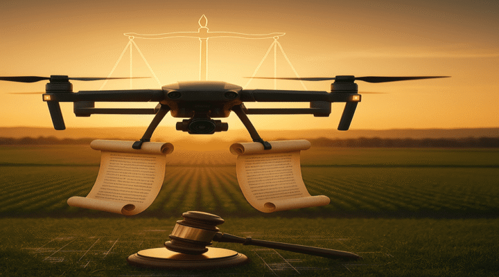 Tarım Drone'u Kullanımının Hukuki Boyutları
