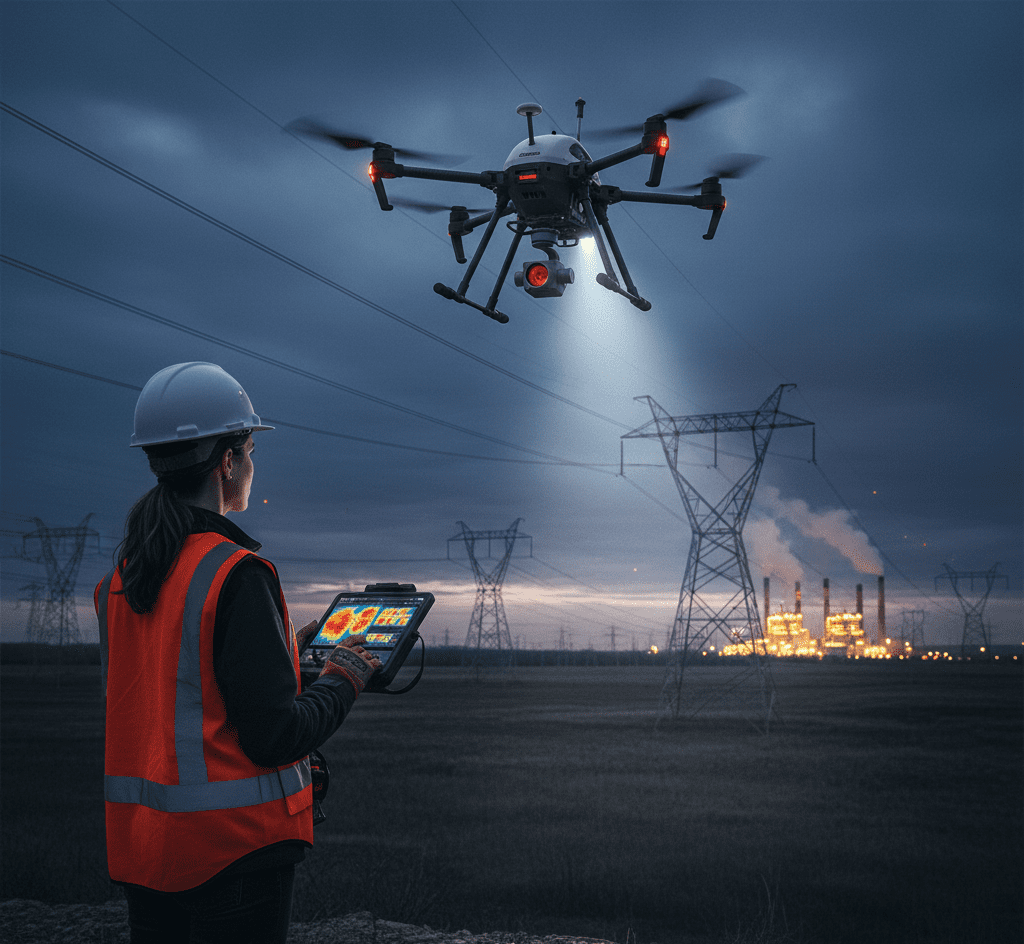 iha kullanım alanları(Enerji ve Altyapı Denetimi)