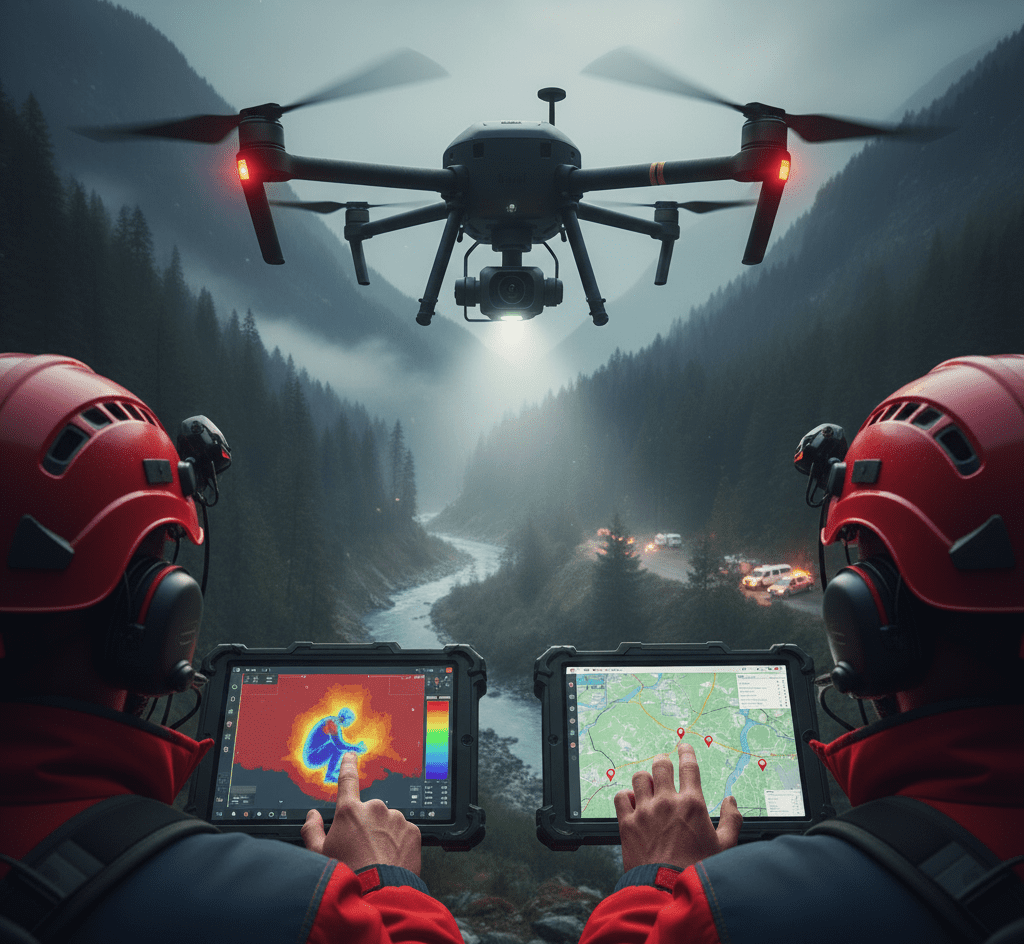 iha kullanım alanları (arama kurtarma)