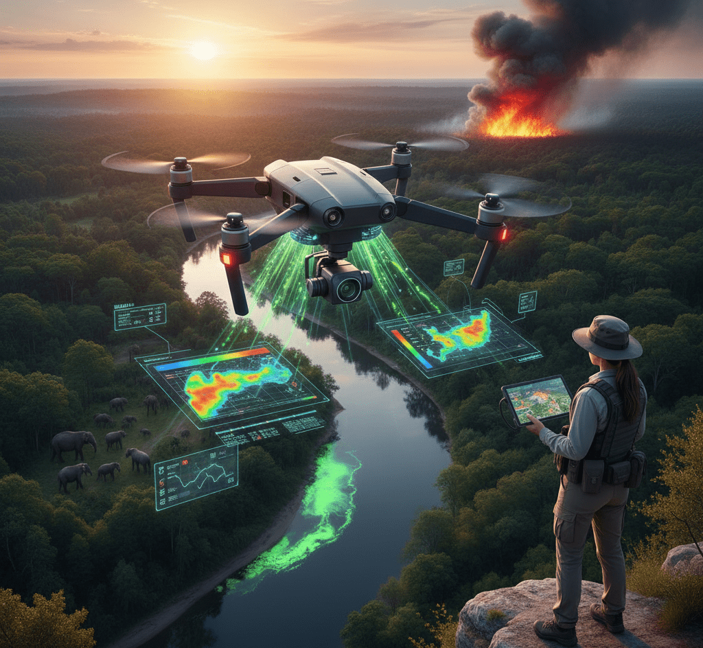 İHA kullanım alanları (Çevresel İzleme ve Doğa Koruma)