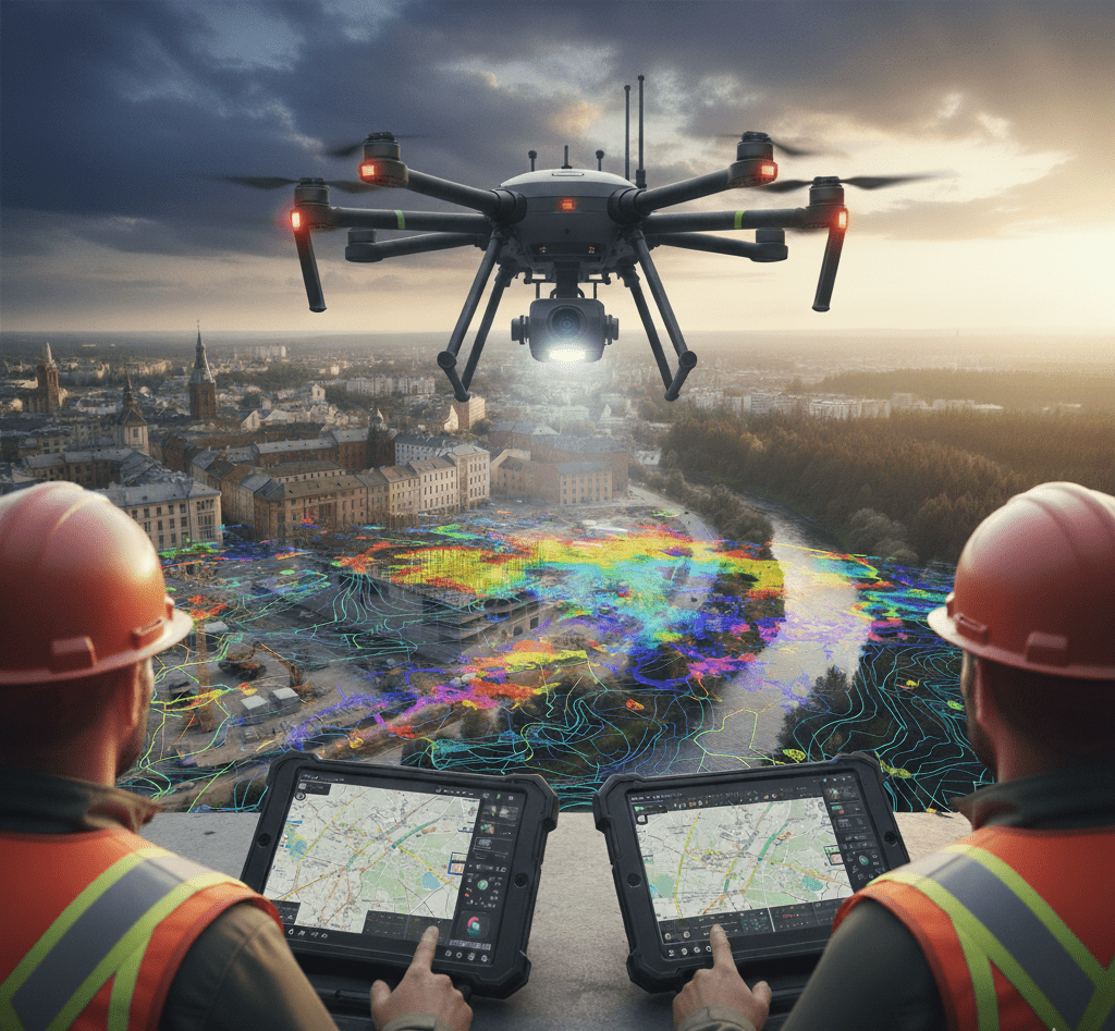 iha kullanım alanları(Haritalama ve Ölçüm)